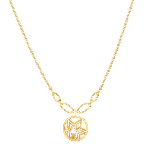 Logo Luck Gold Necklaces