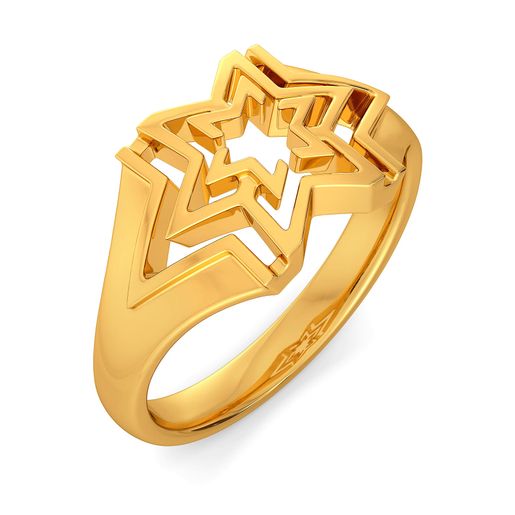 Tell A Stellar Gold Rings