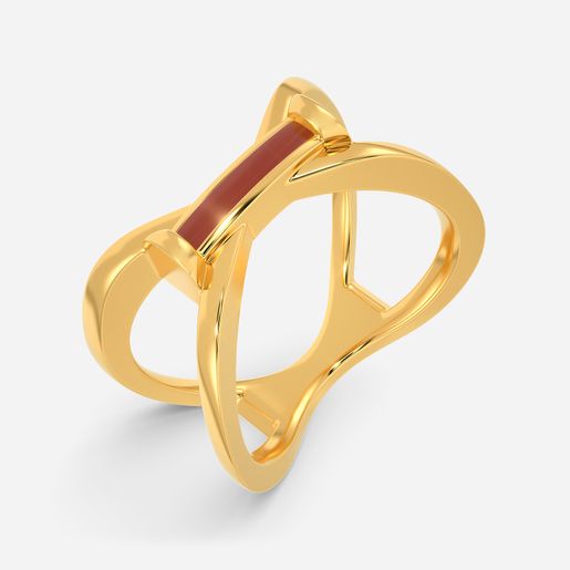 Pecan Power Gold Rings