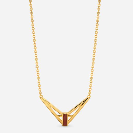 Leather Layers Gold Necklaces