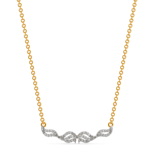 Decked Out in Feathers Diamond Necklaces