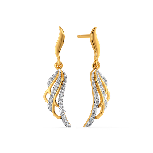 Dreamlike Mood Diamond Earrings