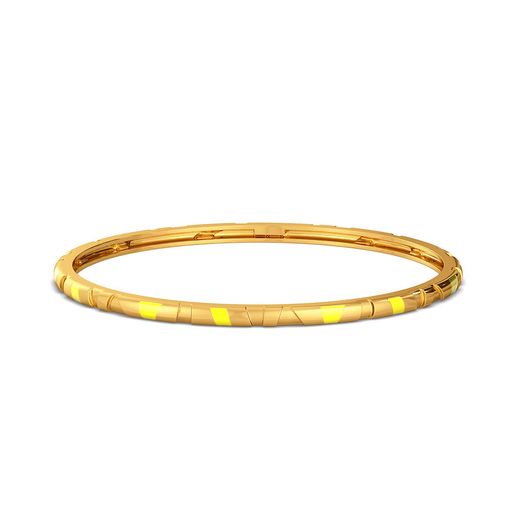Slice of Pine Gold Bangles