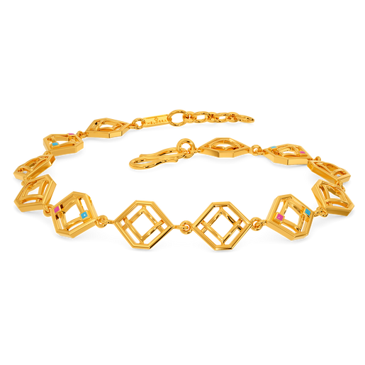 Summer Hues Gold Bracelets