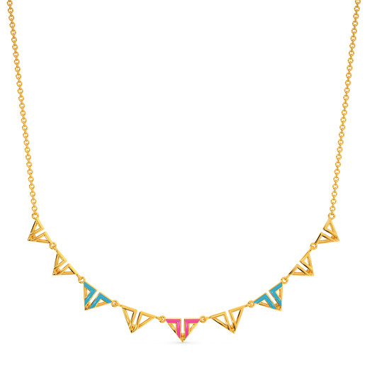 Spring Wonder Gold Necklaces