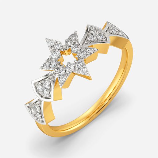 Monogram Maven Diamond Rings