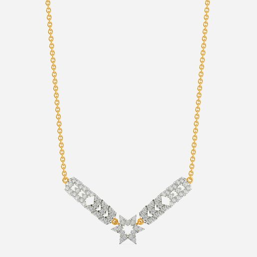 Say it with Logo Diamond Necklaces