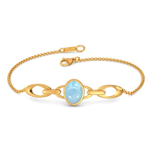Blue Hues Gemstone Bracelets