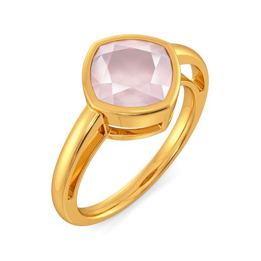 Pink Punchline Gemstone Rings