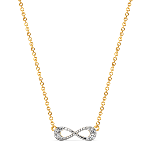 Loop Me In Diamond Necklaces