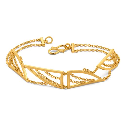 Leather Canvas Gold Bracelets