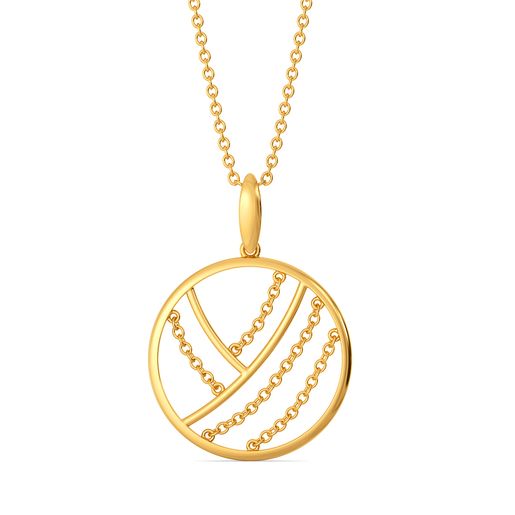 Link A Ride Gold Pendants