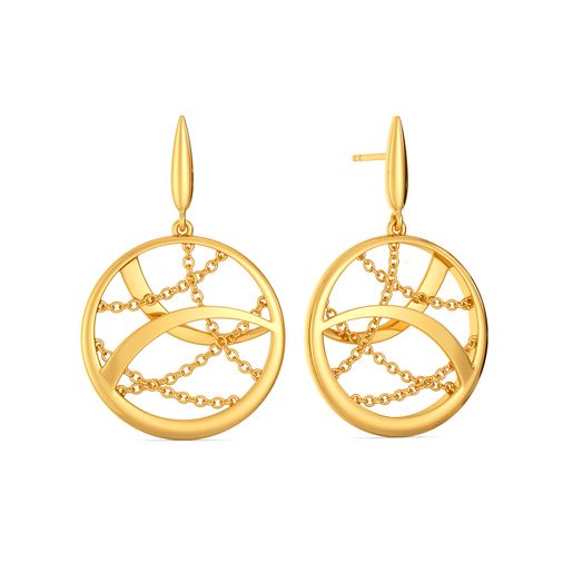 Harley Essentials Gold Earrings