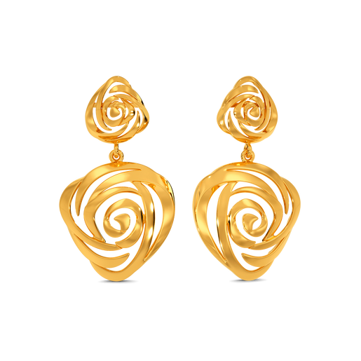 Blooming Dale Gold Earrings
