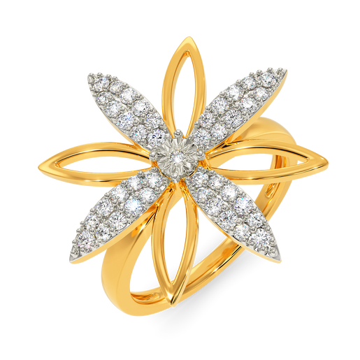 Dare to Bloom Diamond Rings