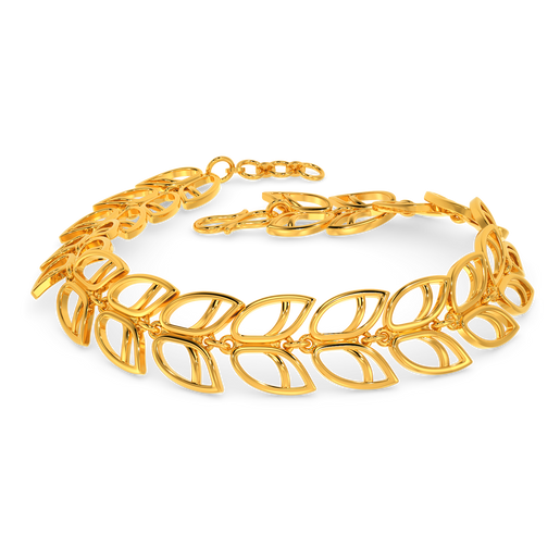 In a Flora Land Gold Bracelets