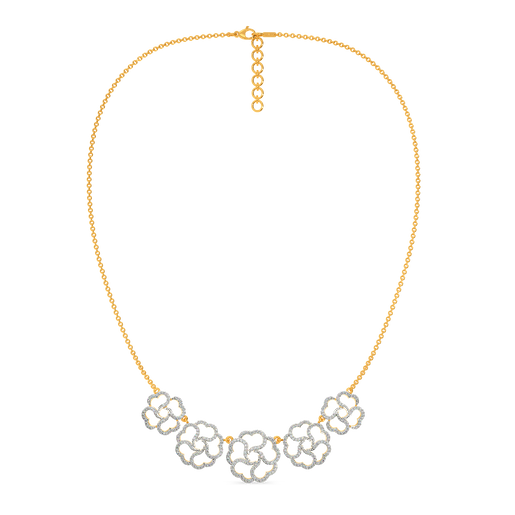 Mystic Bloom Diamond Necklaces