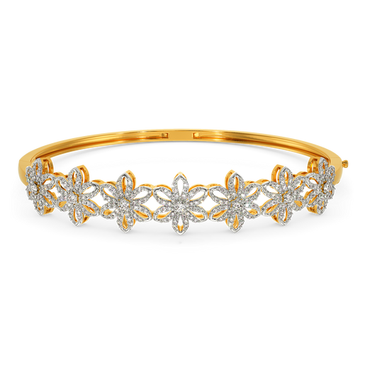 Season de Flora Diamond Bangles