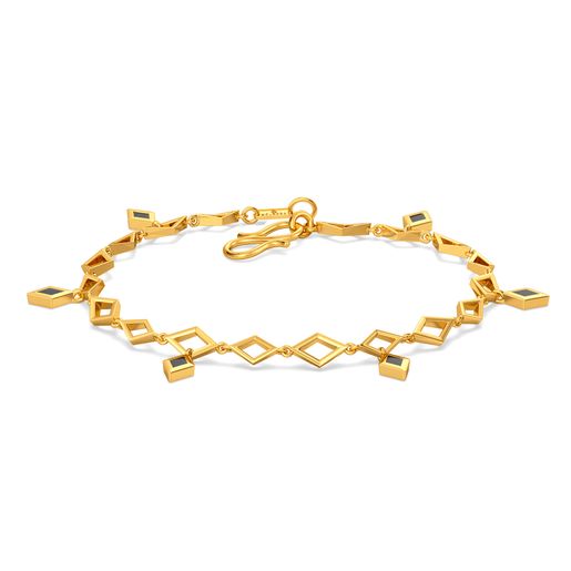 Trenched Out Gold Bracelets