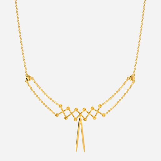 Twistie Lace Gold Necklaces