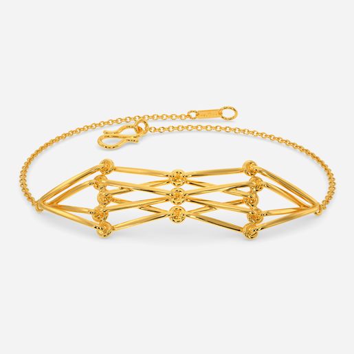Lattice Lace Gold Bracelets