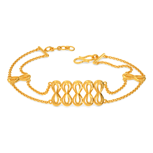 Preppy Layers Gold Bracelets