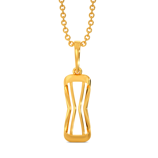 Playful Layers Gold Pendants