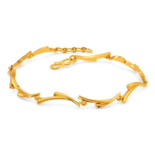 Layers of the Fall Gold Bracelets