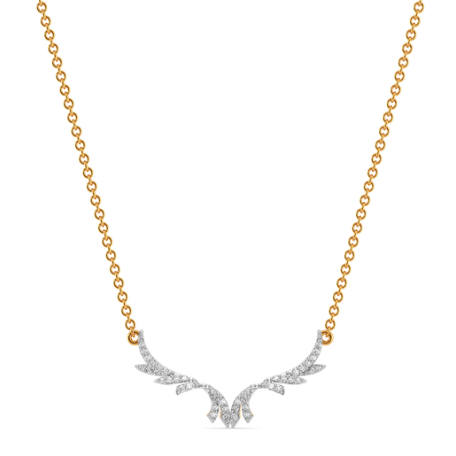 Flapper Girl Diamond Necklaces