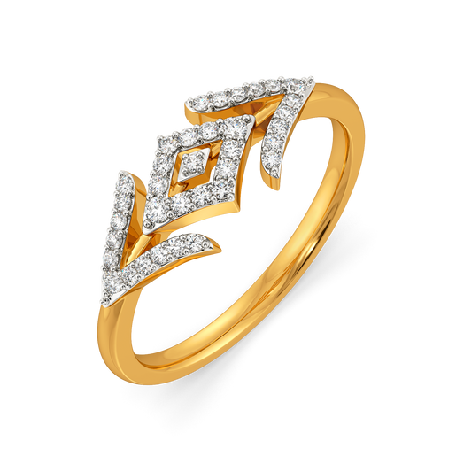 Rebel Flapper Diamond Rings