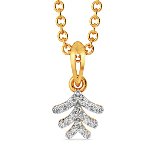 Rebel Flapper Diamond Pendants