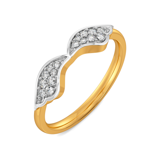 Swing and Swirl Diamond Rings
