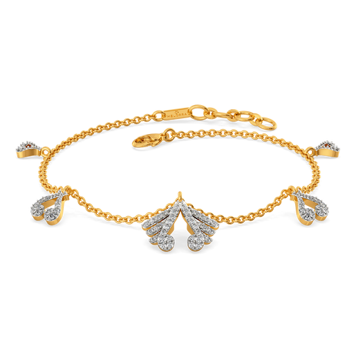 Iconic Flapper  Diamond Bracelets