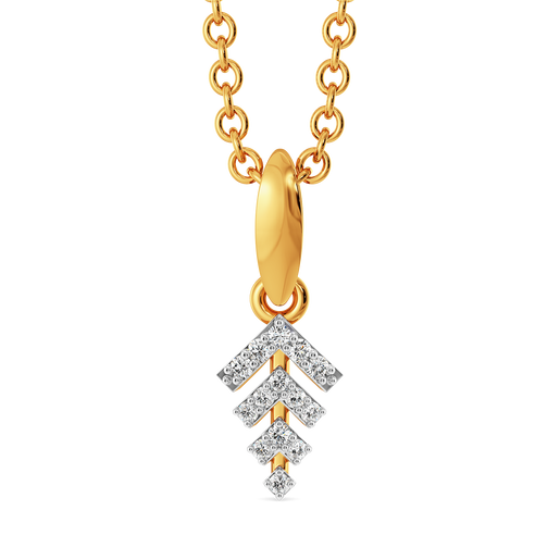 Art Deco Darling Diamond Pendants