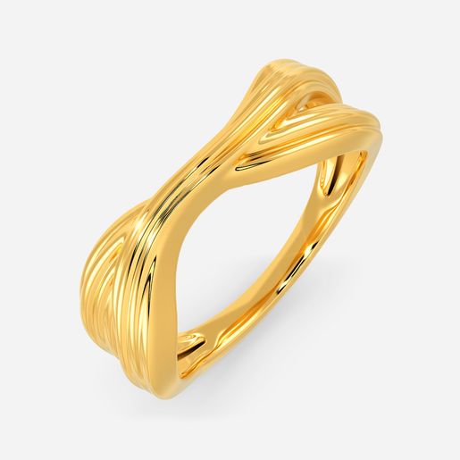 Cocooned Comfort Gold Rings
