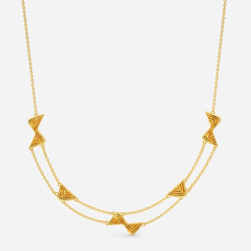 Wrapped in Chic Gold Necklaces