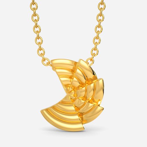 Wrapped in Chic Gold Pendants
