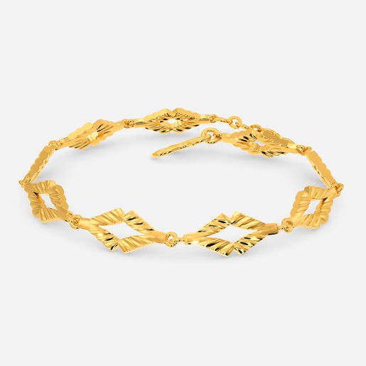 Player in Layer Gold Bracelets