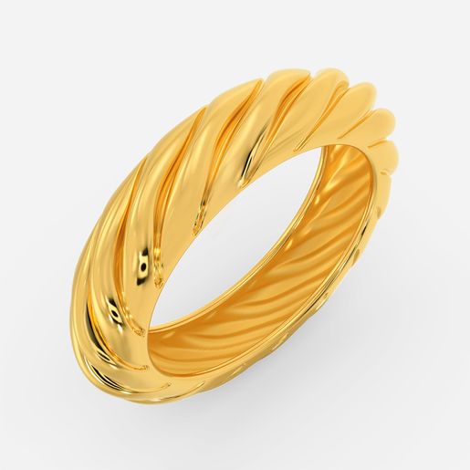 Ski Chic Gold Rings