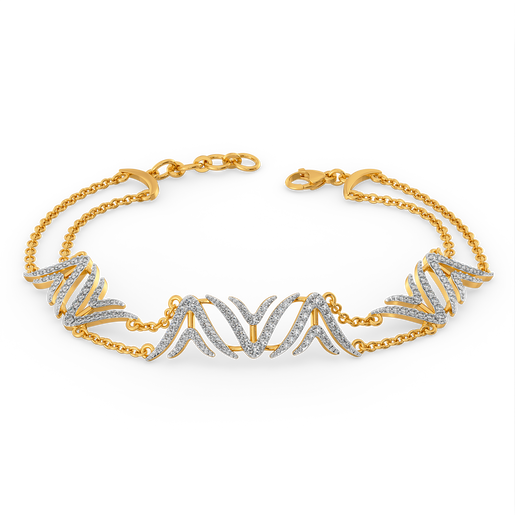 Show your Feathers Diamond Bracelets