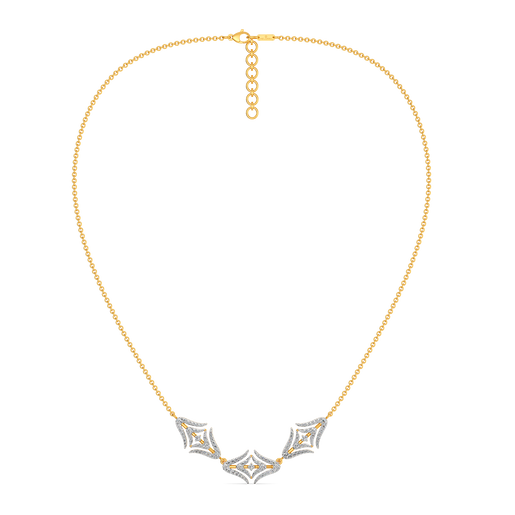 Show your Feathers Diamond Necklaces