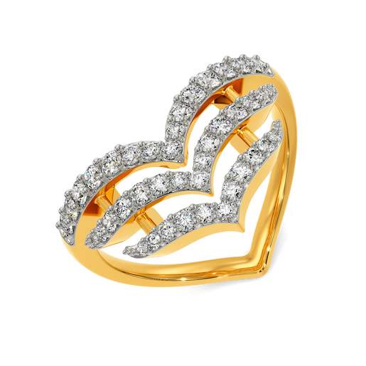 In a Feathery Mood Diamond Rings