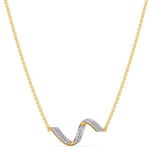 Structural Drama Diamond Necklaces