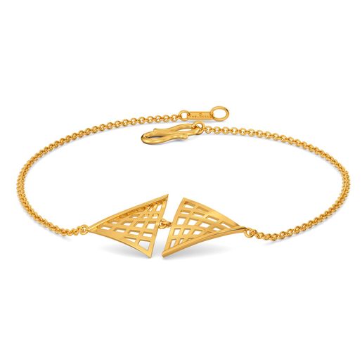 Visual Drama Gold Bracelets