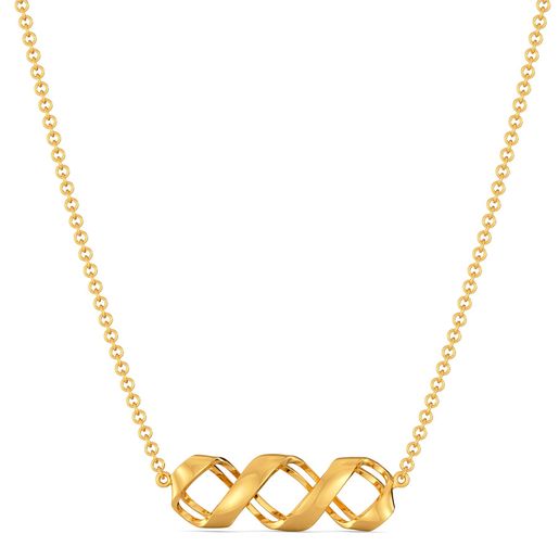 Whims N Whirls Gold Necklaces