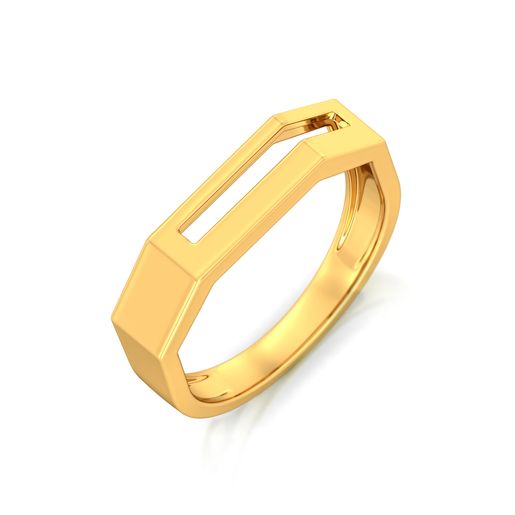 Bend & Shine Gold Rings