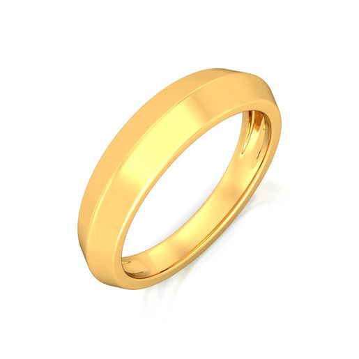Stunning Simplicity Gold Rings