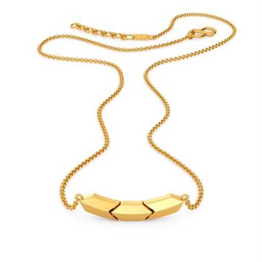 Stunning Simplicity Gold Necklaces