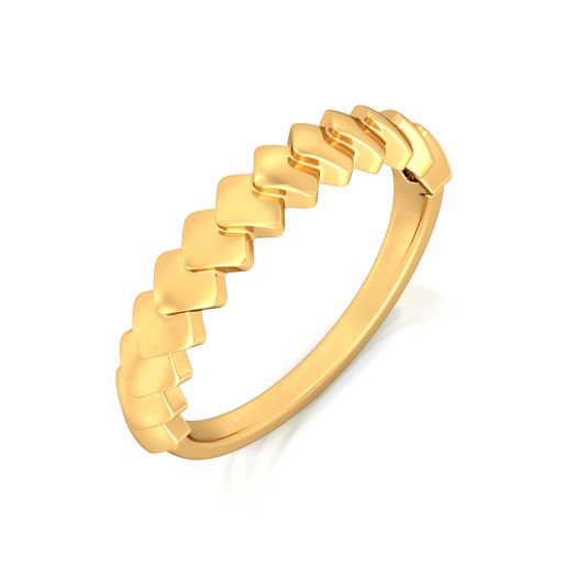 Rhombi Lovin Gold Rings