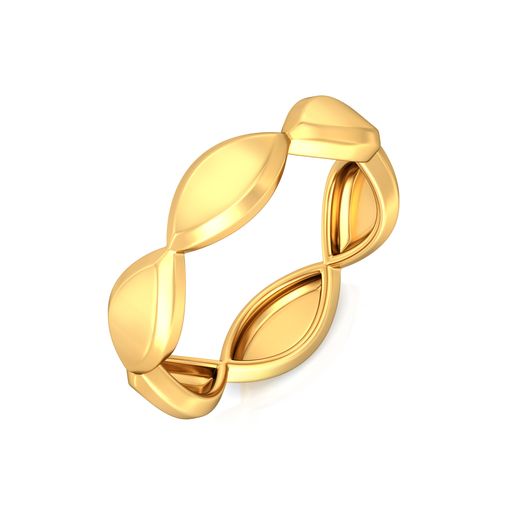 The Oval Game Gold Rings